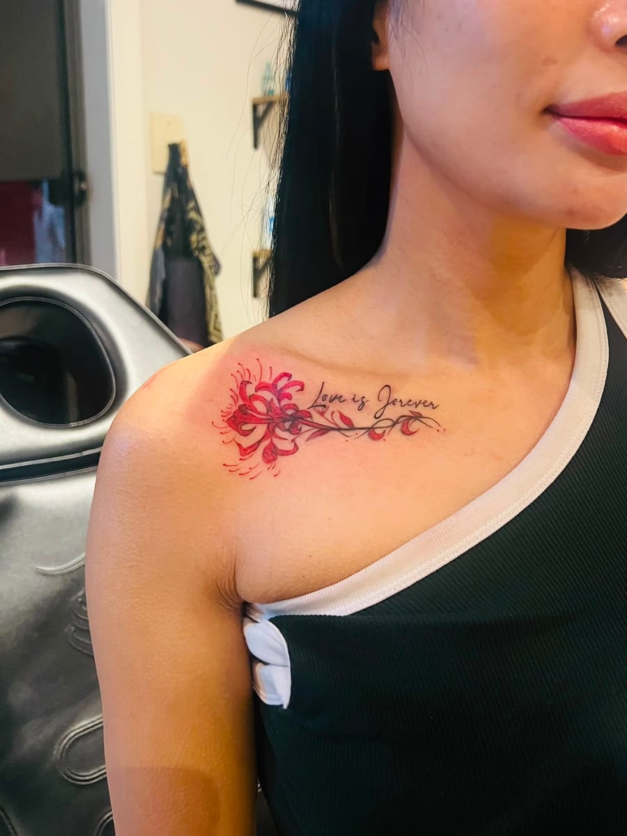 Tattoo cover-up work